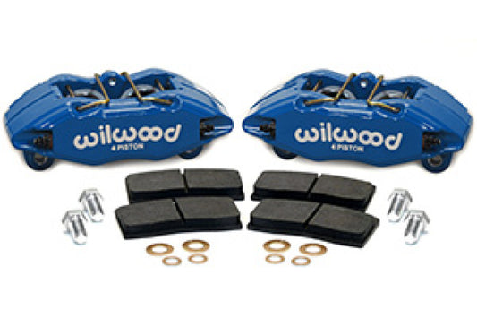 Wilwood DPHA Front Caliper & Pad Kit in Blue for Honda and Acura with 262mm OE Rotor - Model 140-13029-CB