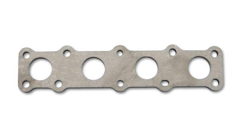 Vibrant Mild Steel Exhaust Manifold Flange for Hyundai Theta 2.0L Genesis 2.0T - 1/2 Inch Thick