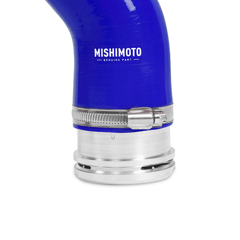 Mishimoto 08-10 Ford 6.4L Powerstroke Coolant Hose Kit (Blue) with Aluminum Couplers