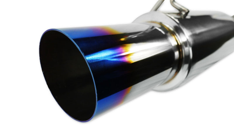 ISR Performance GT Single Exhaust with Burnt Tip for Nissan 350Z – Part Number IS-GT-350Z-BT