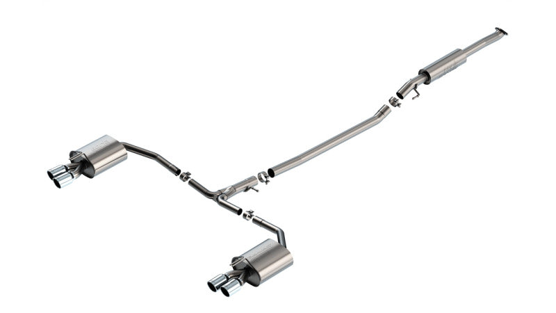 Borla S-Type Cat-Back Exhaust System for Hyundai Sonata N Line 2.5L 4-Cylinder (2021-2023)