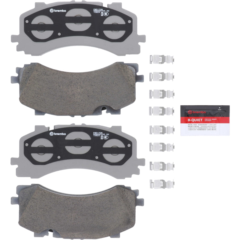 Brembo OE P85170N Front Brake Pads for 2019-2021 Audi A8 Quattro, S6, S8, SQ7, SQ8 Models