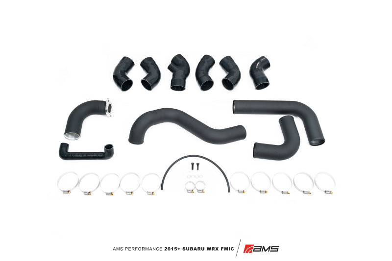 AMS Performance 2015+ Subaru WRX FA20 Front Mount Intercooler Kit Without Bumper Beam