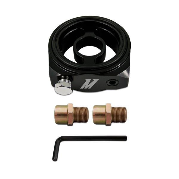 Mishimoto Oil Sandwich Plate Adapter with 3 x 1/8 in NPT Ports - Part Number MMOP-TPS