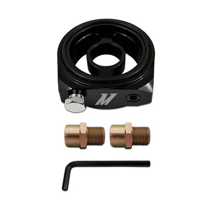 Mishimoto Oil Sandwich Plate Adapter with 3 x 1/8 in NPT Ports - Part Number MMOP-TPS
