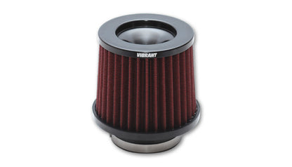Vibrant The Classic Performance Air Filter Part #10923 – 5.25 Inch O.D. Cone, 5 Inch Tall, 3 Inch Inlet I.D.
