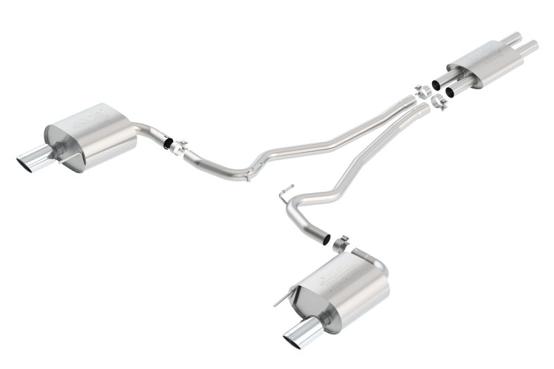 Borla ATAK Cat Back Exhaust System for 2015-2017 Ford Mustang 3.7L V6 – Aggressive Sound and Performance