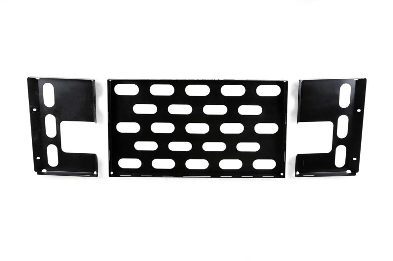 Fabtech 18-21 Jeep JL Interior Cargo Rack - Heavy Duty Steel Double Deck Storage Solution