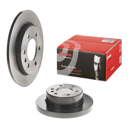Brembo OE 08.D046.11 Rear UV Coated Brake Disc for Mercedes-Benz Sprinter 1500 & 2500 (2019-2023)