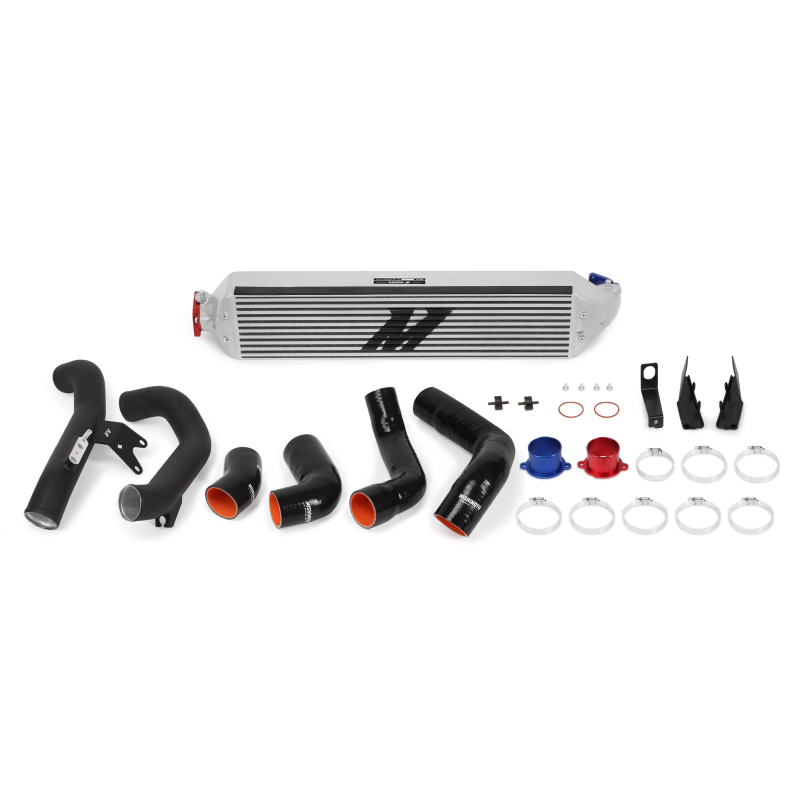 Mishimoto 2016+ Honda Civic 1.5T / 2017+ Civic Si Silver Intercooler Kit with Black Pipes
