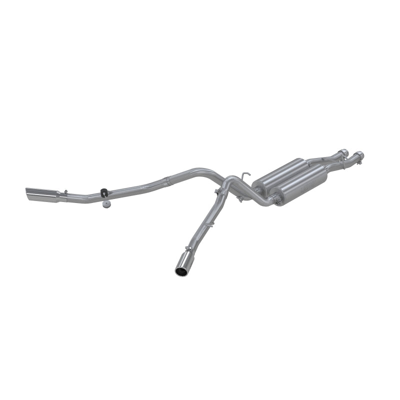 MBRP Armor Plus Series Dual Split Side Cat Back Exhaust System for 2003-2007 Chevy Silverado & GMC Sierra 1500 HD with 6.0L Engine