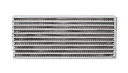 Vibrant Universal Oil Cooler Core 4 in x 10 in x 1.25 in - Bar and Plate Construction for Maximum Cooling Efficiency