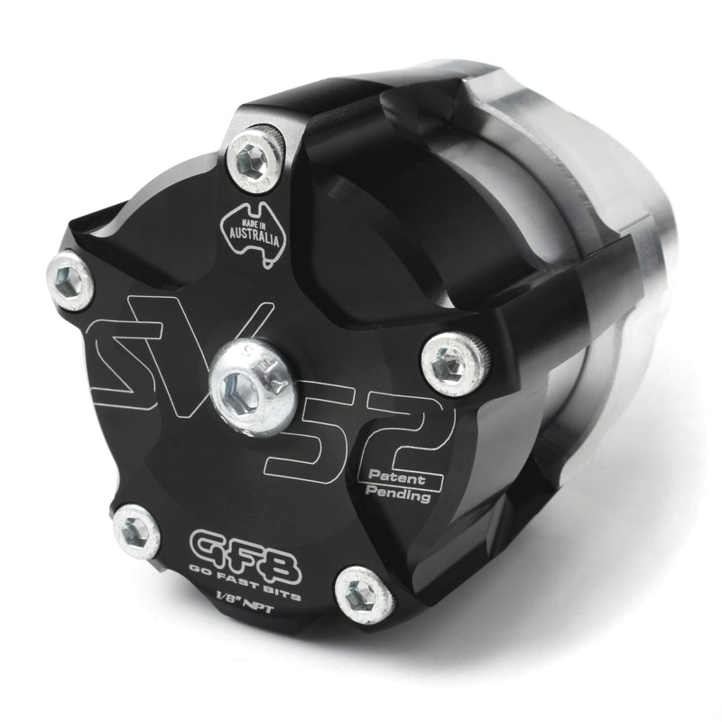 Go Fast Bits GFB SV52 High Flow BOV - Rated Over 300 psi for High-Powered Turbo and Supercharged Engines