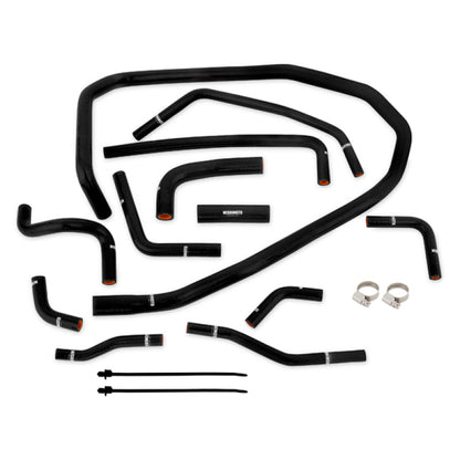Mishimoto 2015 Subaru WRX Black Silicone Radiator Coolant Ancillary Hoses Kit - Part Number MMHOSE-WRX-15ANCBK