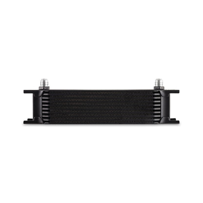 Mishimoto Universal -8AN 10 Row Oil Cooler - Black for Engine and Transmission Temperature Control