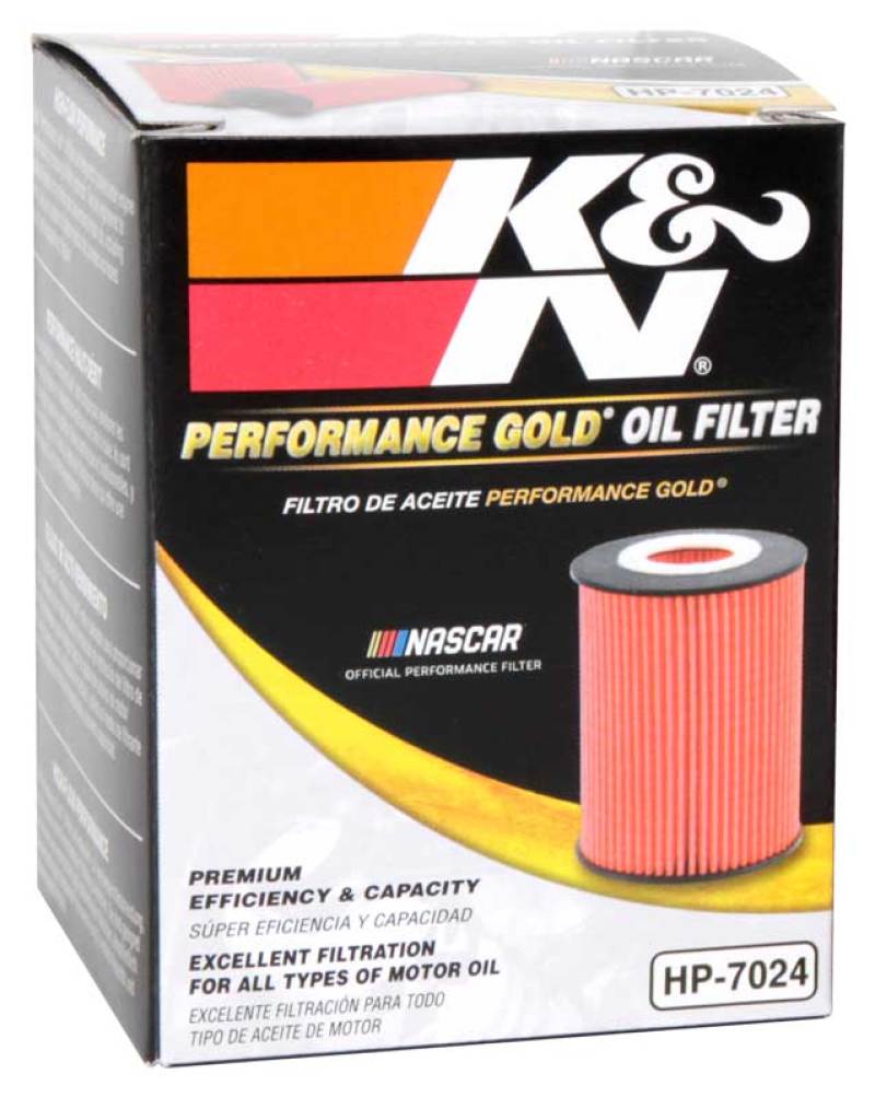 K&N Engineering HP-7024 Performance Oil Filter for 2007-2015 Mini Cooper L4 1.6L