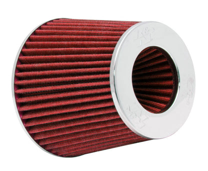 K&N Engineering Universal Air Filter Chrome Round Tapered – 4-inch Flange ID x 1.125-inch Flange Length x 5.5 inches Height