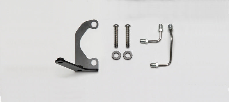 Wilwood Tandem Master Cylinder to Proportioning Valve Bracket Left-Hand & Line Kit - Part #220-13189
