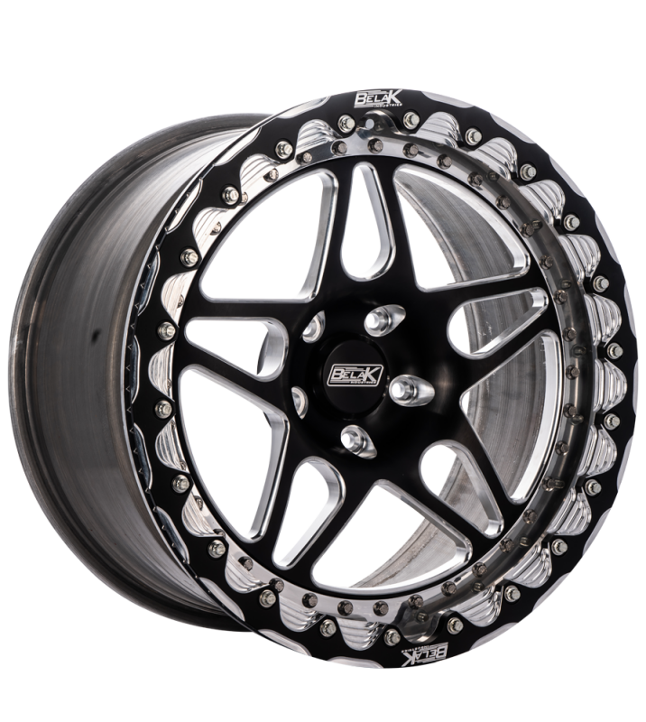 Belak Series 3 18x11 Inch Single Beadlock Wheel with 6.75 Inch Backspacing and 5x112mm Bolt Pattern