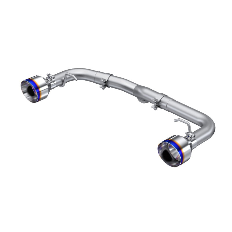 MBRP Armor Pro Series Axle Back Exhaust System for 2022-2024 Subaru BRZ & Toyota GR86 – 2.5 Inch Dual Split Rear Exit with Burnt End Tips, T304 Stainless Steel