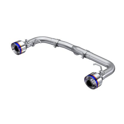 MBRP Armor Pro Series Axle Back Exhaust System for 2022-2024 Subaru BRZ & Toyota GR86 – 2.5 Inch Dual Split Rear Exit with Burnt End Tips, T304 Stainless Steel