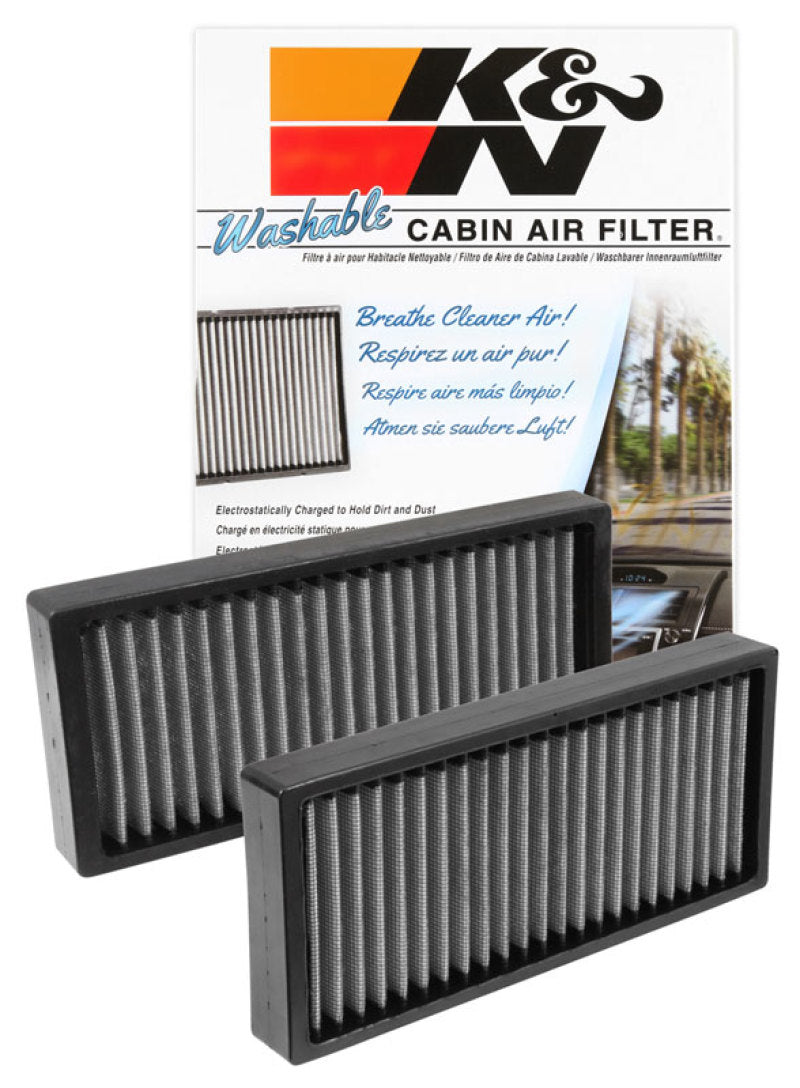 K&N Engineering VF1002 Washable Cabin Air Filter for Nissan Titan 2007-2014