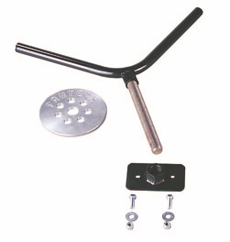 Fabtech Universal Spare Tire Flat Mount - Black Part FTT10001BK