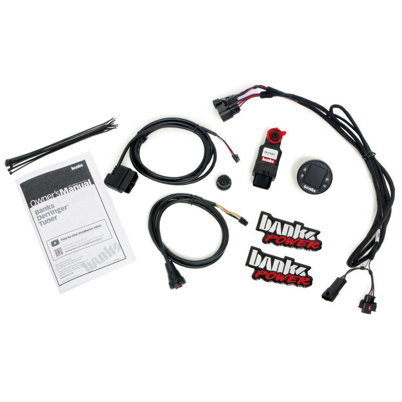 Banks Power Derringer Tuner for 2011-2019 Ford F250/F350 6.7L Power Stroke with iDash SuperGauge