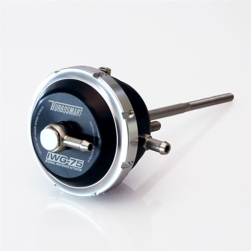 Turbosmart Universal IWG75 Borg Warner EFR Twin Port B1 Single Scroll 120mm Rod Black Boost Control Actuator Part TS-0620-1143