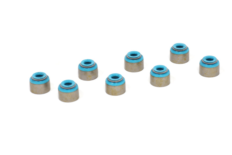 BLOX Racing Honda 5.5mm Valve Stem Seals Blue FKM - Set of 16 for Both Intake & Exhaust