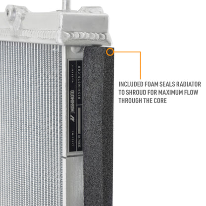 Mishimoto 2022+ Subaru WRX Performance Aluminum Radiator with Two-Row Core