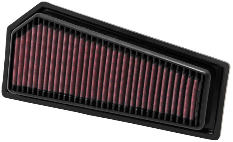 K&N Engineering 33-2965 High-Flow Reusable Air Filter for Mercedes-Benz E250 and SLK250