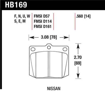 Hawk HPS Street Brake Pads