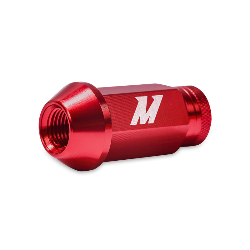 Mishimoto Aluminum Locking Lug Nuts M12x1.5 27-Piece Set for Ford Bronco - Red