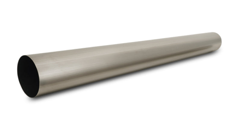 Vibrant 3-inch OD Titanium Straight Tube - 1 Meter Length