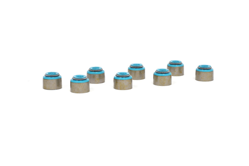 BLOX Racing Honda 5.5mm Valve Stem Seals Blue FKM - Set of 16 for Both Intake & Exhaust
