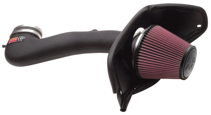 K&N Engineering 63-2565 High-Flow Cold Air Intake System for 2007-2009 Ford Mustang GT V8-4.6L