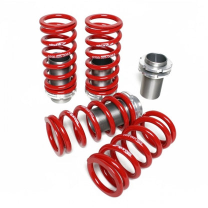 Skunk2 Racing Adjustable Sleeve Coilover Kit for 1988-2000 Honda Civic, CRX, and Del Sol – Part Number 517-05-0740