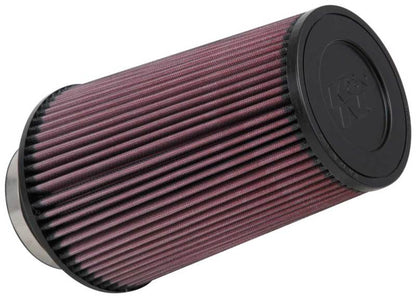 K&N Engineering Universal Rubber Air Filter – 3.5 Inch ID, 6 Inch Base, 4-5/8 Inch Top, 9 Inch Height
