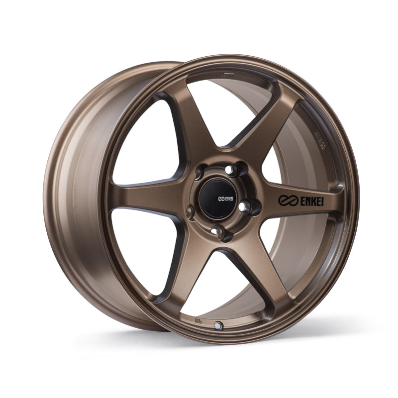 Enkei T6R 18x9.5 Bronze Alloy Wheel with 38mm Offset and 5x114.3 Bolt Pattern