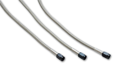Vibrant Univ Oil Feed Kit 3ft Teflon-Lined Stainless Steel Hose with -3AN Fittings