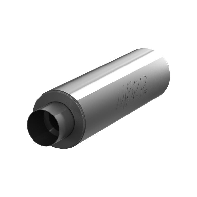 MBRP Universal 5-inch ID Inlet/Outlet 31-inch Single Muffler - T409 Stainless Steel