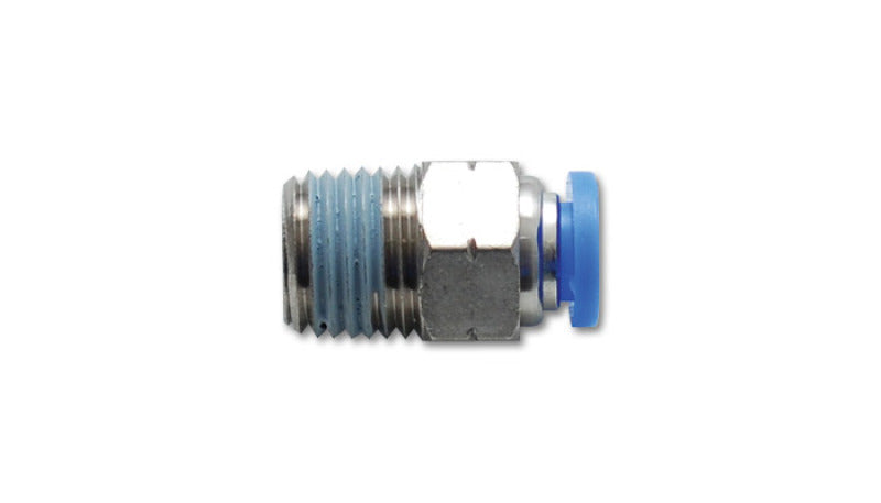 Vibrant Male Straight Pneumatic Vacuum Fitting for 1/4 Inch OD Tubing - Part Number 2664