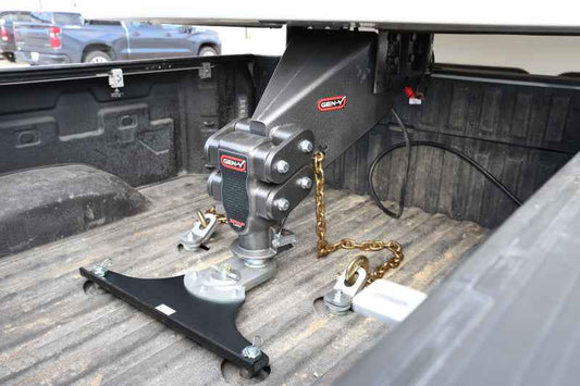 Gen-Y Phantom-X 2.5in Solid Shank 7.5in Drop 1.6K TW 16K Hitch w/GH-052 (No Flat Towing)