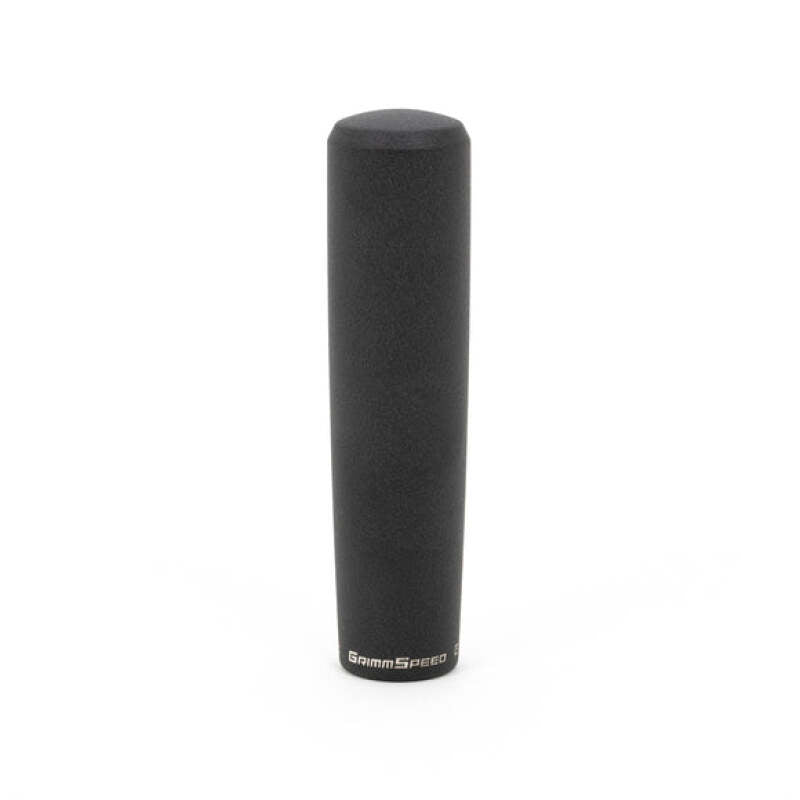 GrimmSpeed Tallboy Aluminum Black Shift Knob for M12x1.25 Threads