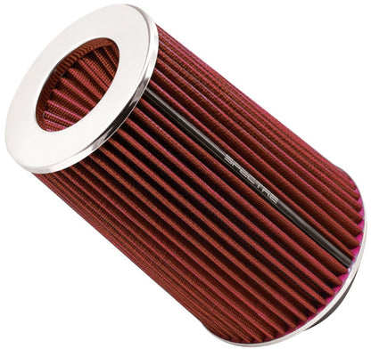Spectre Adjustable Conical High Performance Racing Air Filter 9-1/2 inches Tall - Red