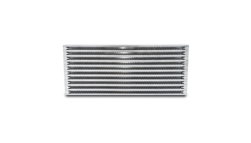 Vibrant Universal Oil Cooler Core 4 in x 10 in x 1.25 in - Bar and Plate Construction for Maximum Cooling Efficiency