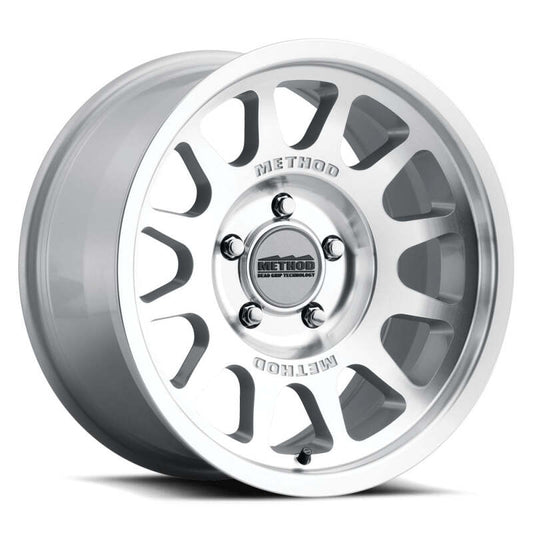 Method Wheels MR703 Bead Grip 17x8.5-inch Polished Off-Road Wheel with 6x5.5 Bolt Pattern
