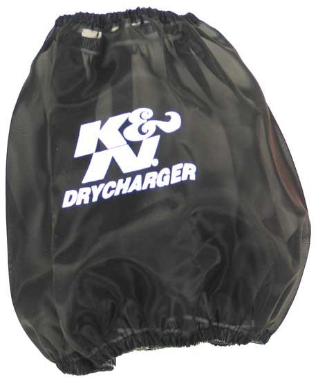 K&N Engineering RF-1048DK Round Tapered Air Filter Wrap – Water-Repellent Cover for Automotive Air Filters and Flame Arrestors