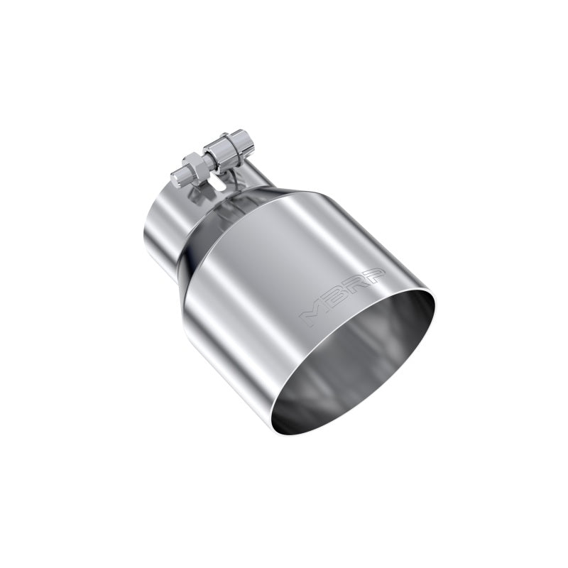 MBRP Universal Stainless Steel Dual Wall Exhaust Tip 4.5 Inch OD, 3 Inch Inlet, 6.13 Inch Length